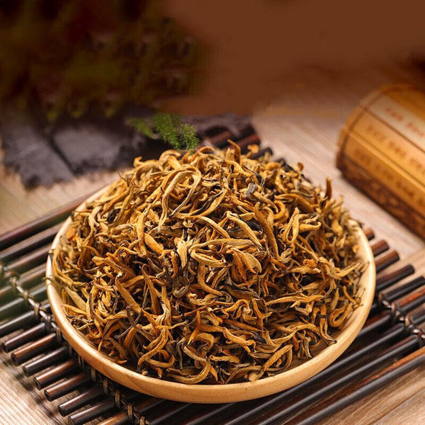 CIFbuy 500g Yunnan Top Gold Wire Dian Hong Tea Red Single Bud Organic Black Tea