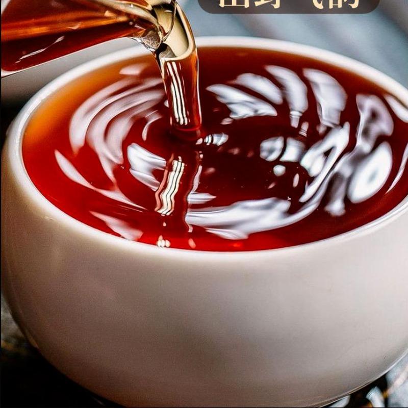CIFbuy 357g Bulang Puerh Ripe Tea Cake Yunnan Old Pu-erh Cooked Tea Chinese Pu'er Tea