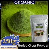 Pure Organic Barley Grass Original Powder Juice Drink 250g Barley Low Carb Diabetic Friendly e for weight loss
