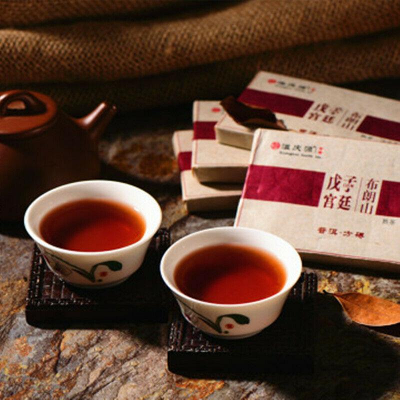 CIFbuy Brick Tea Yunnan Puerh Tea Ripe Tea 80g Brick Pu Erh Tea Pu er Health care tea