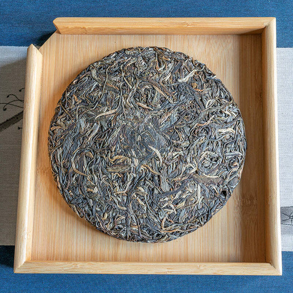 CIFbuy 357g Yiwu Raw Puerh Tea Cake Yunnan Ancient Tree Pu-erh Shengcha Pu'er Green Tea