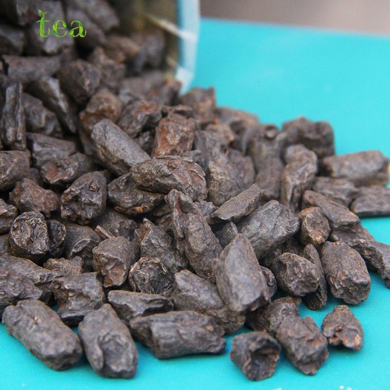 CIFbuy 500g Fossil Puer Tea with Sticky Aroma, Glutinous Rice Aroma, Crushed Silver, Yunnan Mature Tea with Sticky Aroma, Gift Box