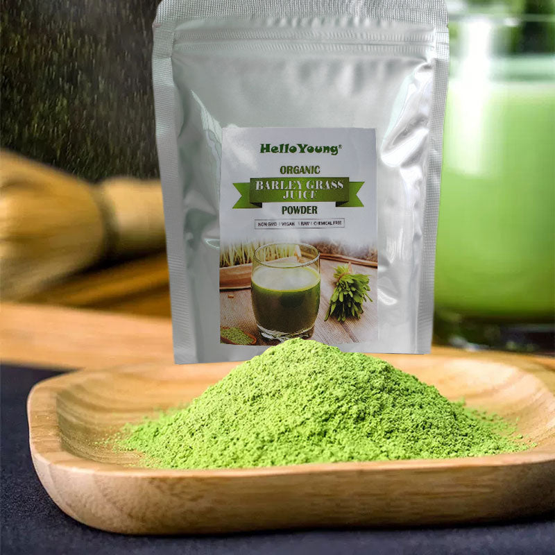 Organic Barley Grass Powder original 250g barley grass official store purifying liver, lowering cholesterol, beautiful skin, healthy slimming drink Main image
