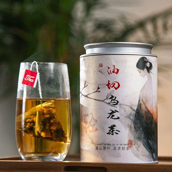 CIFbuy Oil Cutting Black Oolong Tea Individually Packed Convenient Loose Leaf Tea