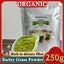 Organic Barley Grass Powder 250 gm 100% Pure&Natural I Nutritionally Complete I Mix into Smoothie or Juice