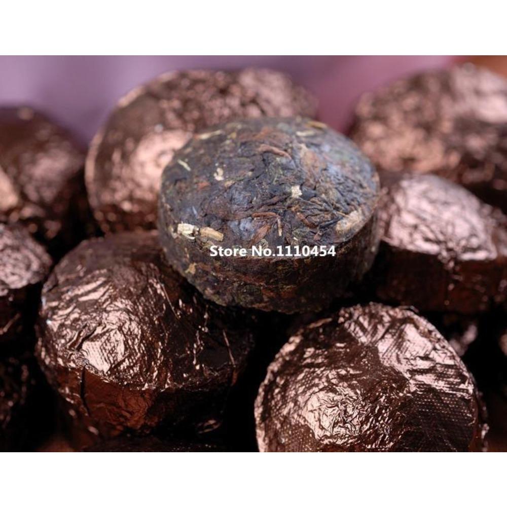 CIFbuy Premium Mini Tuocha Puer Tea with Glutinous Rice Aroma in Tin