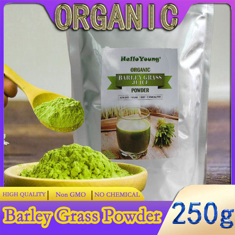 Barley grass official store Organic Barley Grass Powder original 250g Low Carb Diabetic Friendly e for weight loss Main image