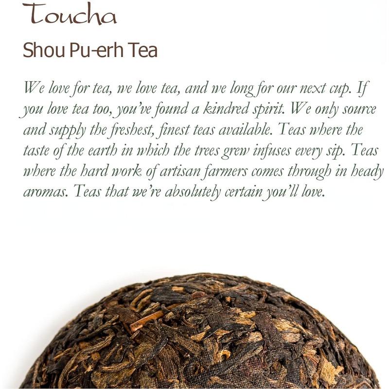 CIFbuyToucha Pu-erh Tea Yunnan China - TOU Cha Bird Nest Pressed Chinese Puer Tea 100g