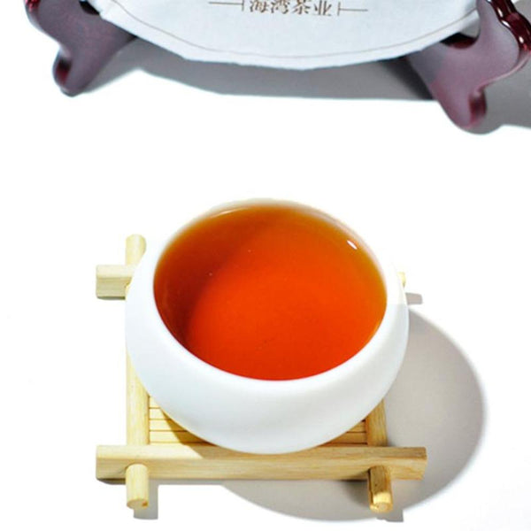 CIFbuy 2017 Lao Tong Zhi Pu-erh Tea Brick Huo Po Chong Hailwan Shu Pu-erh 357g
2017年老同志普洱砖茶 活泼冲海碗 熟普洱 357克