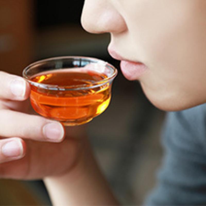 CIFbuy 2019 Anhua Dark Tea, Lotus Aroma, 10 Sachets, 70g