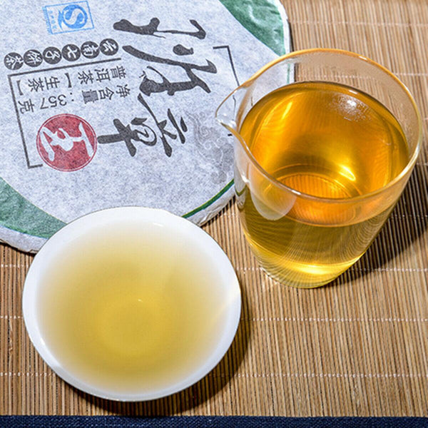 CIFbuy 357g High Quality Green Tea Raw Puerh Tea Banzhang Wang Puer Tea Sheng Pu-erh