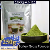 Imported Unsweetened Premium Organic Barley Grass Powder 250g Support Immune System and Digestion, Vegan