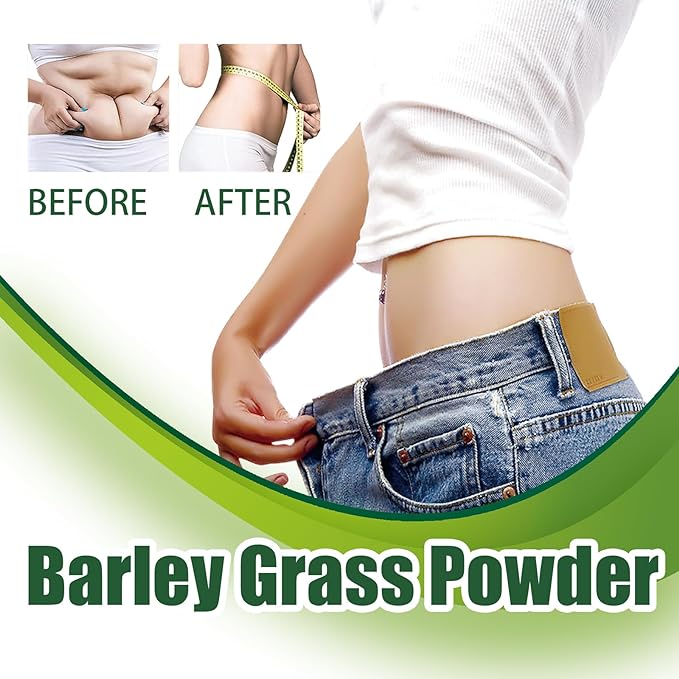 Organic Barley Grass Powder 250g, Green Superfood for Smoothie, Shakes and Salads  lowering cholesterol, beautiful skin, healthy slimming drink