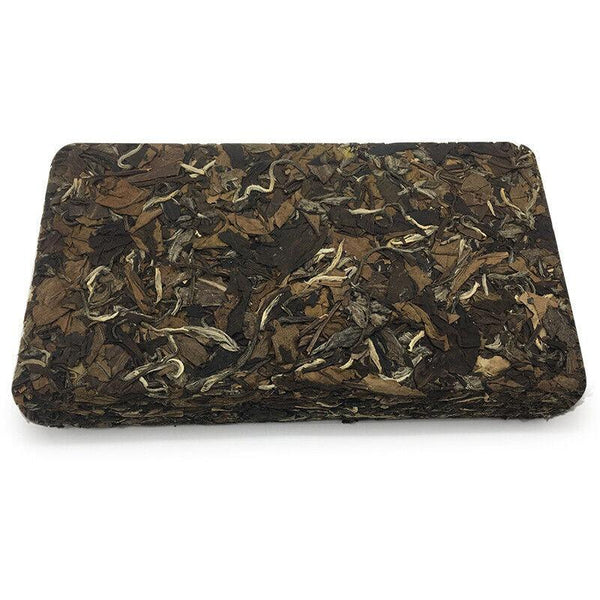 CIFbuy 350g Fuding White Tea Shoumei Tea Brick Old White Tea Brick Alpine Panxi