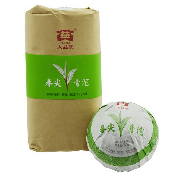CIFbuy Spring Bud Green Tuo 2012 Yunnan Menghai Raw Puer Tea Tuocha Shen Pu'er Tea 250g