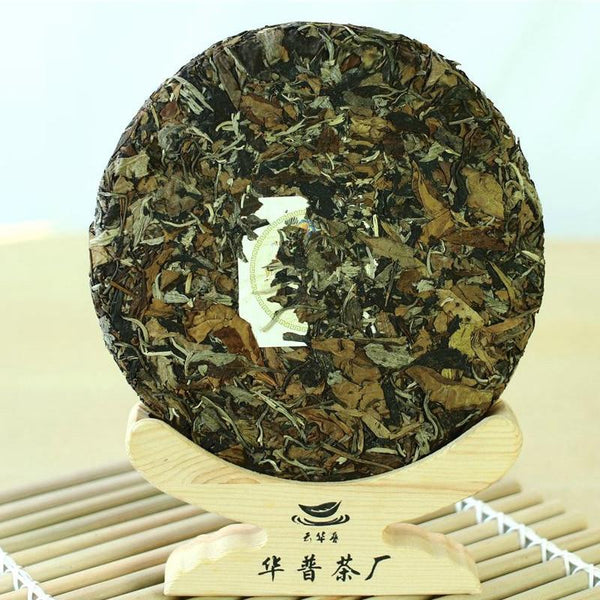 CIFbuy 2016 Yunnan Menghai "Moonlight Beauty" White Tea Sheng Puerh Tea Cake, 357g