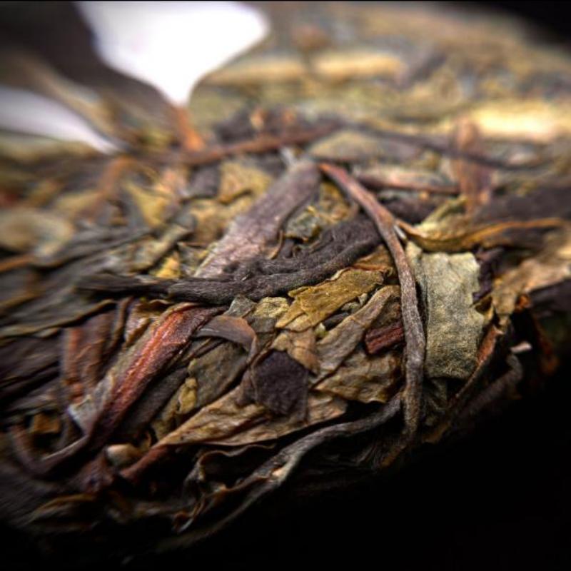 CIFbuy 357g Yunnan Puerh Tea Cake Iceland Golden Leaves Pu-erh Raw Tea Old Pu'er Tea