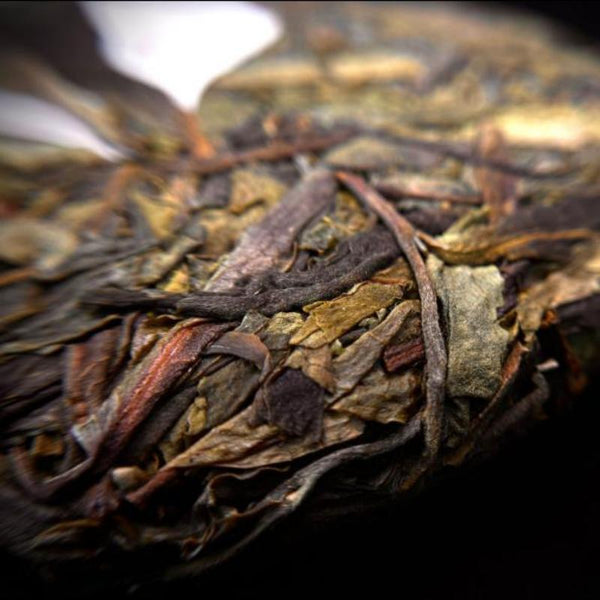 CIFbuy 357g Yunnan Puerh Tea Cake Iceland Golden Leaves Pu-erh Raw Tea Old Pu'er Tea