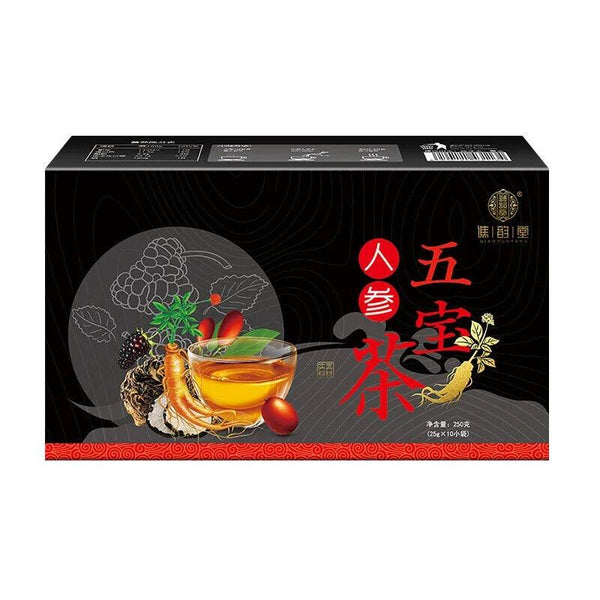 CIFbuy Ginseng Five Treasure Tea Healthy Herb Tea Bag 250g/8.8oz
