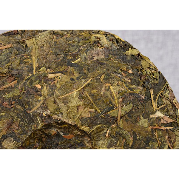 CIFbuy 357g Pu-Erh Tea Hundred Year Old Tree Tea Cake Golden Leaf Gift Tea