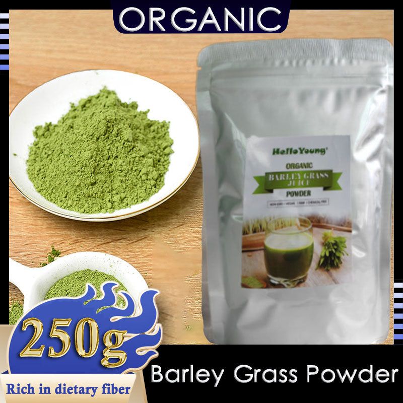 Pure Organic Barley Grass Original Powder Juice Drink 250g Natural Weight Loss Barley Health Matcha Beverage Main image