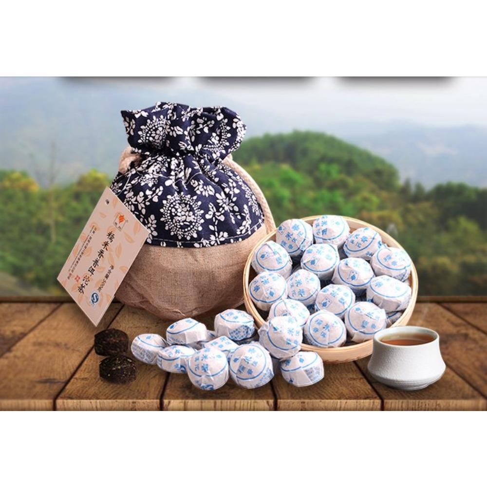 CIFbuy 500g Ripe Pu-erh Mini Tuocha Herbal Energy Tea Glutinous Rice Flavor  English: 500g Ripe Pu-erh Mini Tuocha Herbal Energy Tea Glutinous Rice Flavor Main image