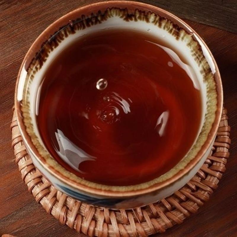 CIFbuy Dayi Pu'er Tea Ruyi Tuo Tea Pu'er Ripe Tea 100g Boxed Yunnan Menghai Tea