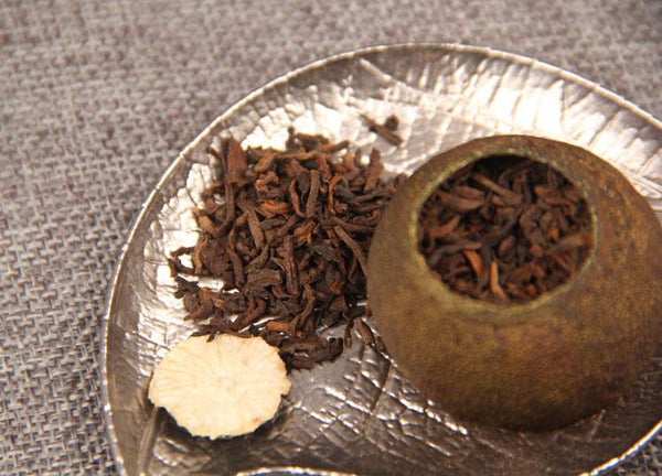 CIFbuy XinHui "Chen Pi" Tangerine Peel Orange Shu Pu-erh Ripe Puer Tea 100g
