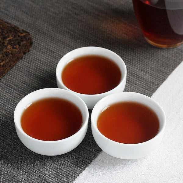 CIFbuy 100g  Yunnan Puerh Tea Leaves 2020 Yunnan Square Brick Puerh Ripe Tea