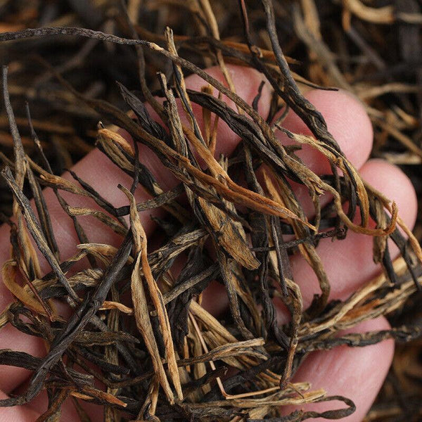 CIFbuy 500g Yunnan Dian Hong 2022JD58 raw material Pine needles One bud one leaf (No.1)