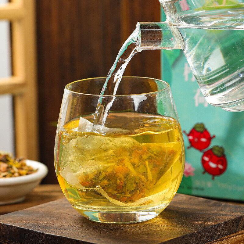CIFbuy 150g Lemon Hawthorn Lotus Leaf Tea Non-fat Flow Tea Bags Infusion Healthy Tea