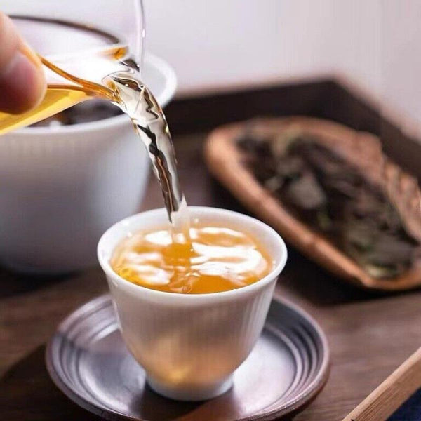 CIFbuy 350g Fuding High Mountain White Tea Sun Aged White Tea Gongmei Date Fragrance