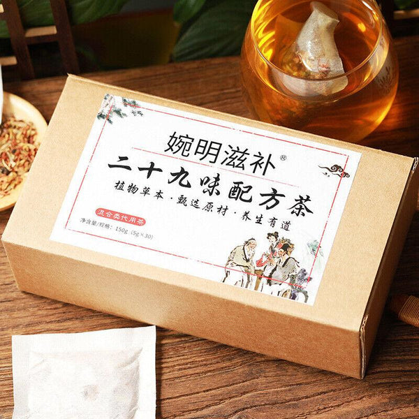 CIFbuy 150g 29 Flavor Luo Han Mulberry Leaf Chrysanthemum Cassia Loquat Honeysuckle Tea