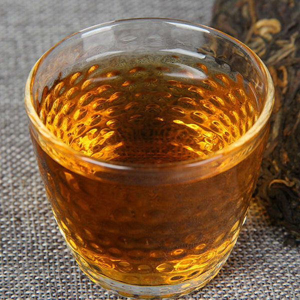 CIFbuy 357g Red Tea Big Leaf Tea Black Tea Cake Ancient Tree Chinese Health Green Food