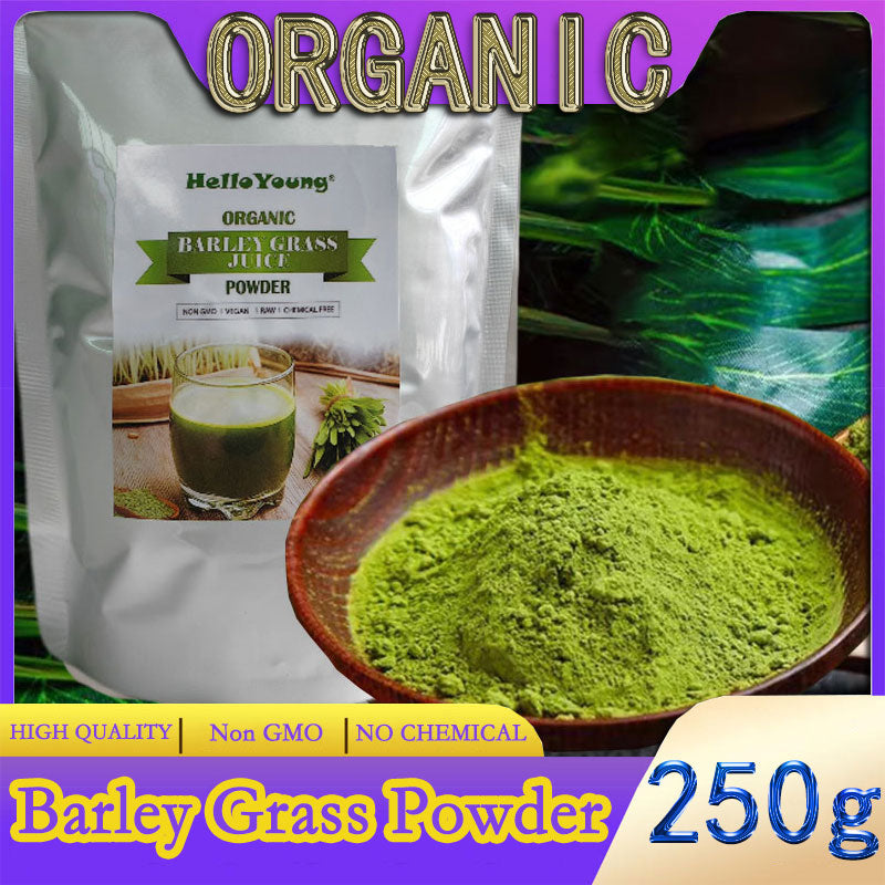 Organic Barley Grass Powder original 250g barley grass official store  Fibers, Minerals, Antioxidants and Protein, Support Immune System and Digestion Main image