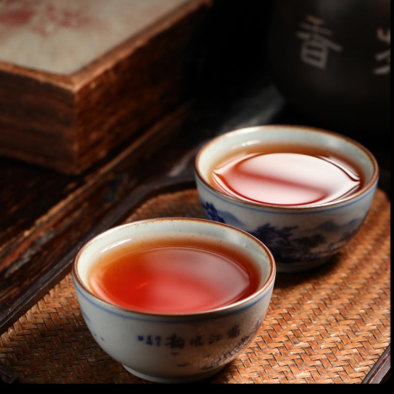 CIFbuy 357g Puerh Ripe Tea Cake 5Years Yunnan Pu-erh Cooked Tea Organic Pu'er Black Tea