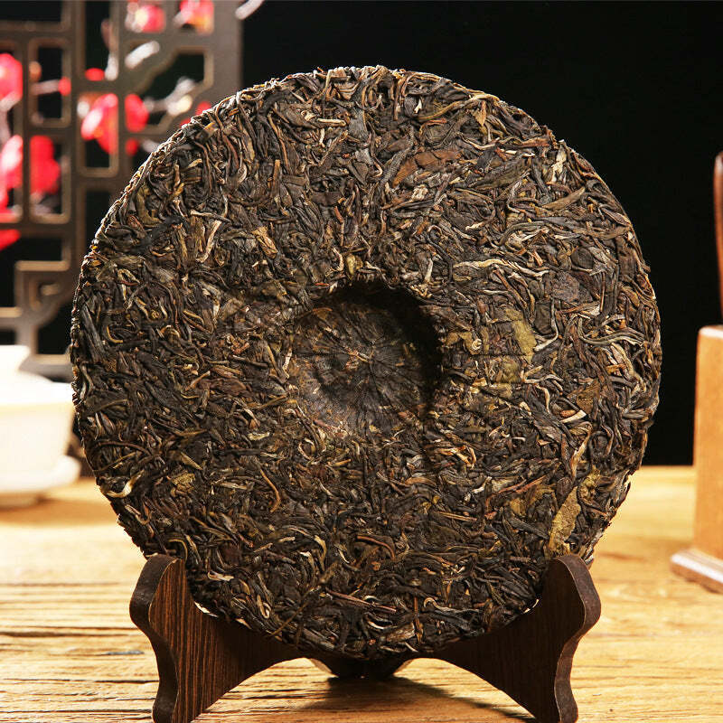 CIFbuy 357g Iceland Old Ree Puerh Raw Tea Yunnan Organic Pu-erh Shengcha Aged Pu'er Tea