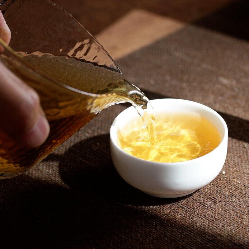 CIFbuy 357g Yunnan Pu'er tea leaves arborvitae old tree Lao Ban Zhang raw  cake tea