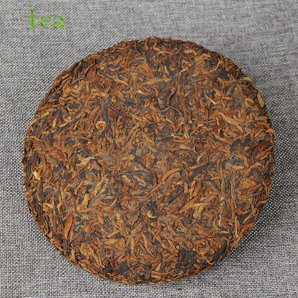 CIFbuy Muzhi 2018 Puer Tea Huangjin, One Bud Puer Spring Tea, Cizi Cake Ripe Tea
木之2018普洱黄金，单芽普洱春茶，瓷饼熟茶