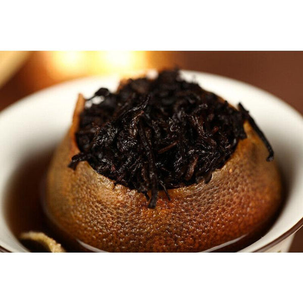 CIFbuy 500g Chen Pi Pu'er Ripe Tea Yunnan Tea Healthy Drink