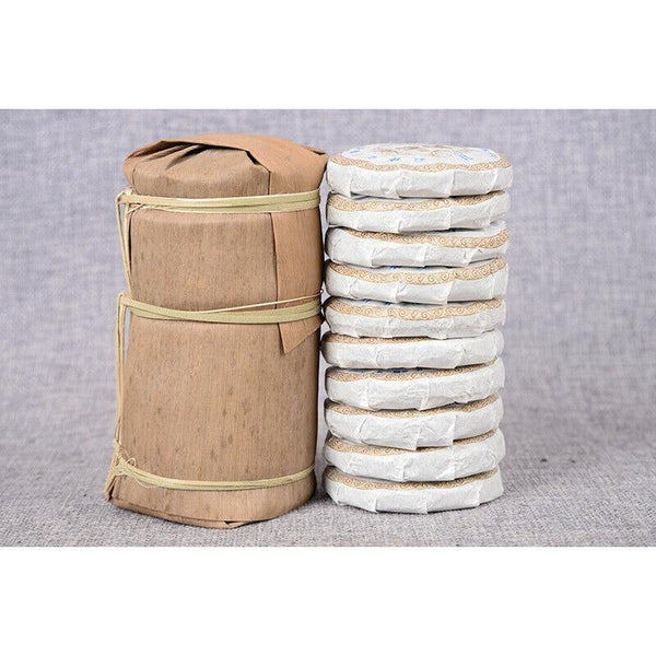 CIFbuy Yunnan Pu'er Tea Leaves Yiwu Tea Cake Raw Pu'er Tea Cake 50g