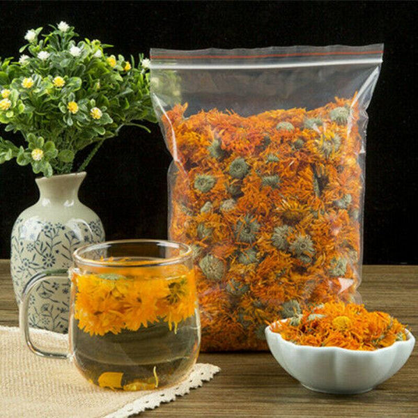 CIFbuy Chinese Marigold Tea Genuine Female Flower Herbal Tea Calendula Officinalis Tea