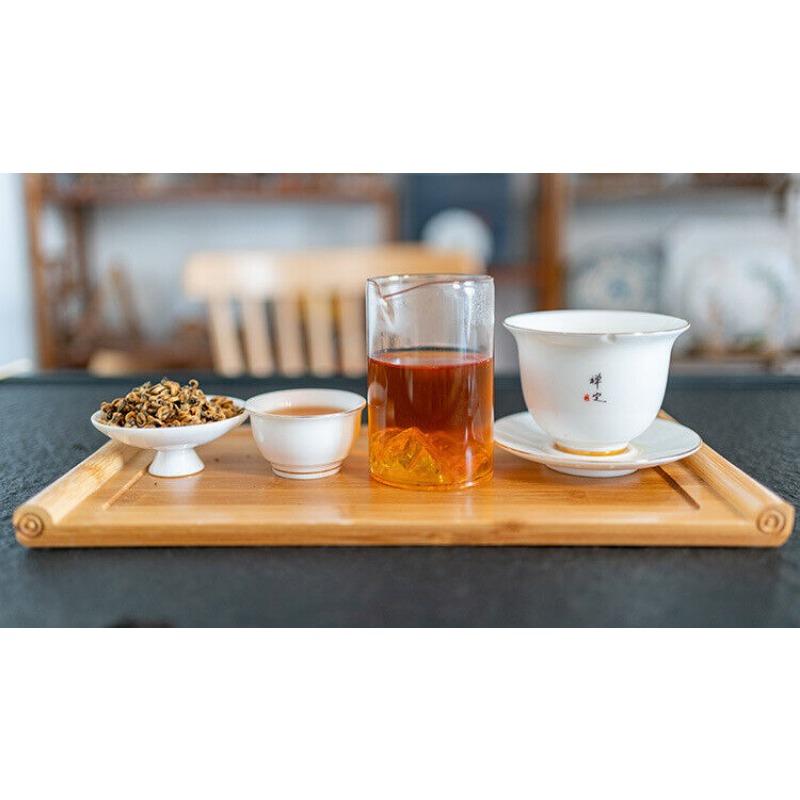 CIFbuy Fengqing Dian Hong Tea Gold Snail Spring Tea Yunnan Black Tea Red Snail Gold Bud