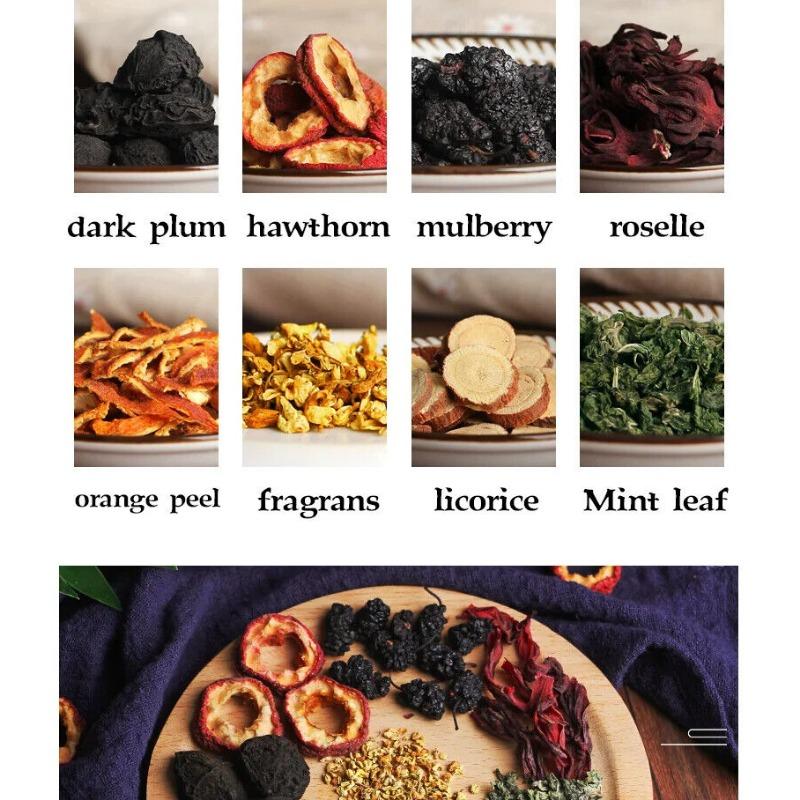CIFbuy Syrup of Plum Healthy Herb Tea Bag 150g/5.29oz