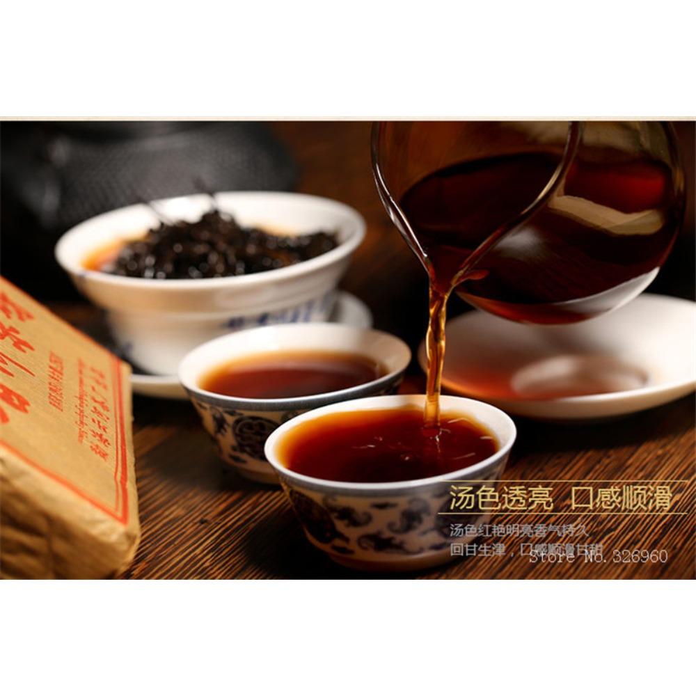 CIFbuy 100g Chinese Pu'er Brick Tea Aged Ripe Raw Ancestor