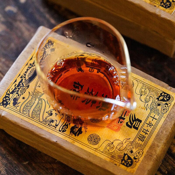CIFbuy Yiwu Ripe Tea Brick 500g Yunnan Pu'er Tea Brick Healthy Drink
