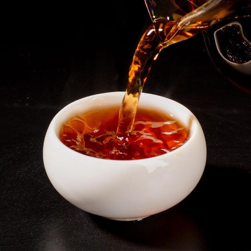 CIFbuy Pu'er Tea [Collection Level] Mengsong Old Tree Round Tea Ripe Tea Tea Cakes 357g