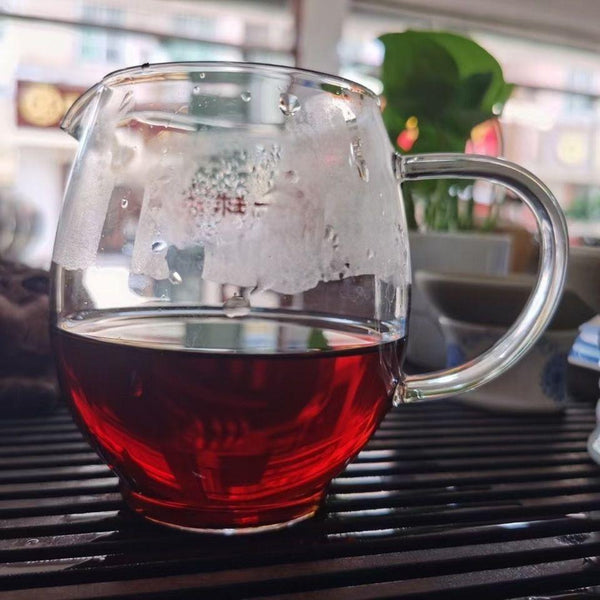 CIFbuy Langhe Alpine Pu'er Tea Ripe Tea Yunnan GAOSHAN Puer Tea Cooked Puerh 357g