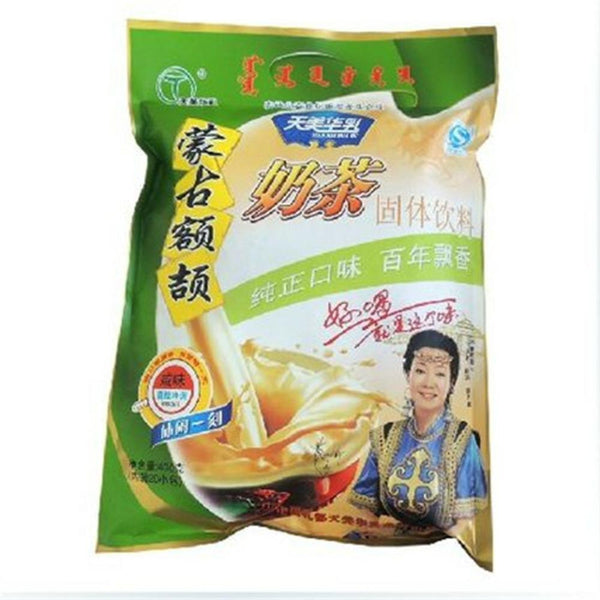 CIFbuy Premium Mongolian Milk Tea Powder Instant Salty Sweet Suutei Tsai Herbal Drink 300g Resealable Bag