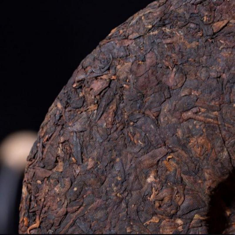 CIFbuy 357g Yunnan Pu-erh Ripe Tea Cake Bulang Mountain Ancient Tree Pu'er Cooked Tea